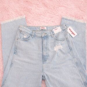 Wrangler Light Blue Women's Jeans Mom Fit size 14/32
